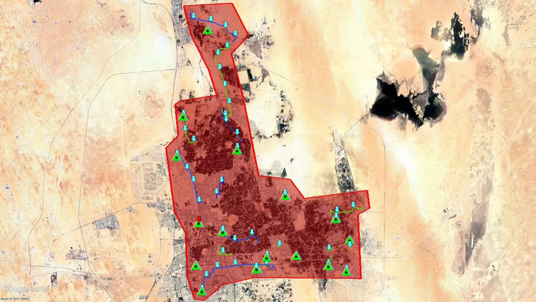 Development works project for existing pumping stations and discharge lines in Al-Ahsa Governorate