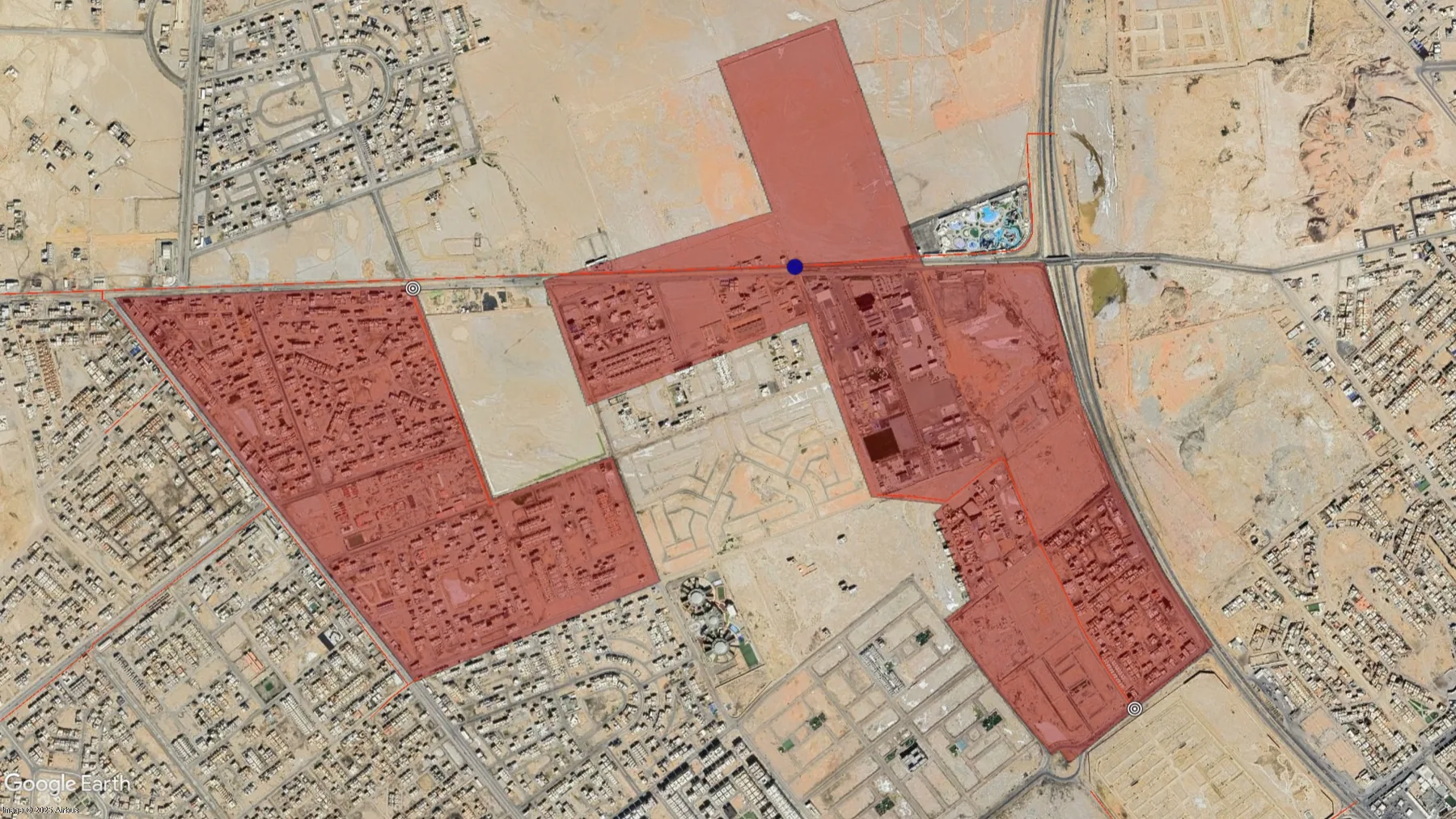 Implementing water distribution network in Al Sawary and Manarat District